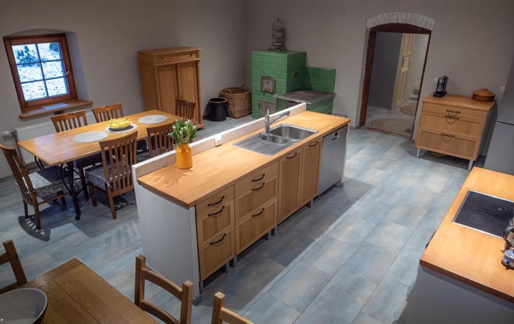 Klimatyczny Dom Kopaczowka Przytulna Miejscowka Z Kominkiem, Sauna I Ogrodem U Podnoza Gor Stolowych Radkow Ngoại thất bức ảnh